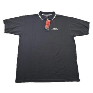 Vintage ESPN SportsCenter Shirt Mens 2xl Golf Polo Embroidered Y2k 90s Deadstock
